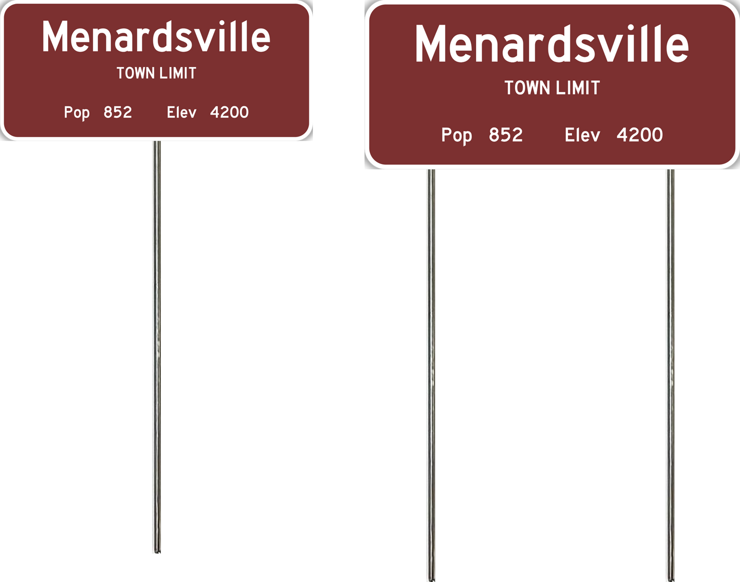 City& Town Limit or Landmark Signs - CUSTOM ORDER