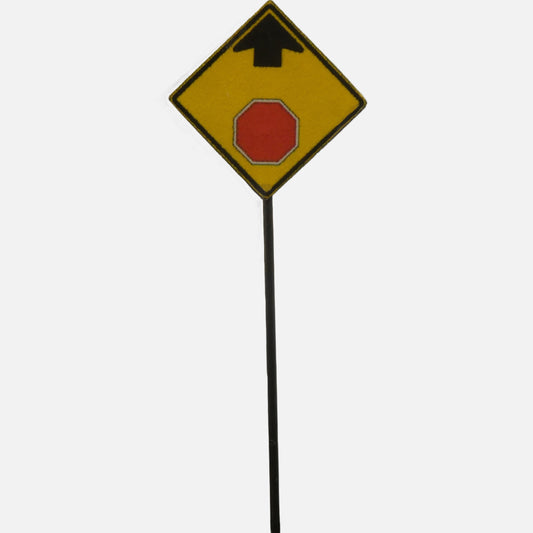 Stop Ahead Sign 4-pack